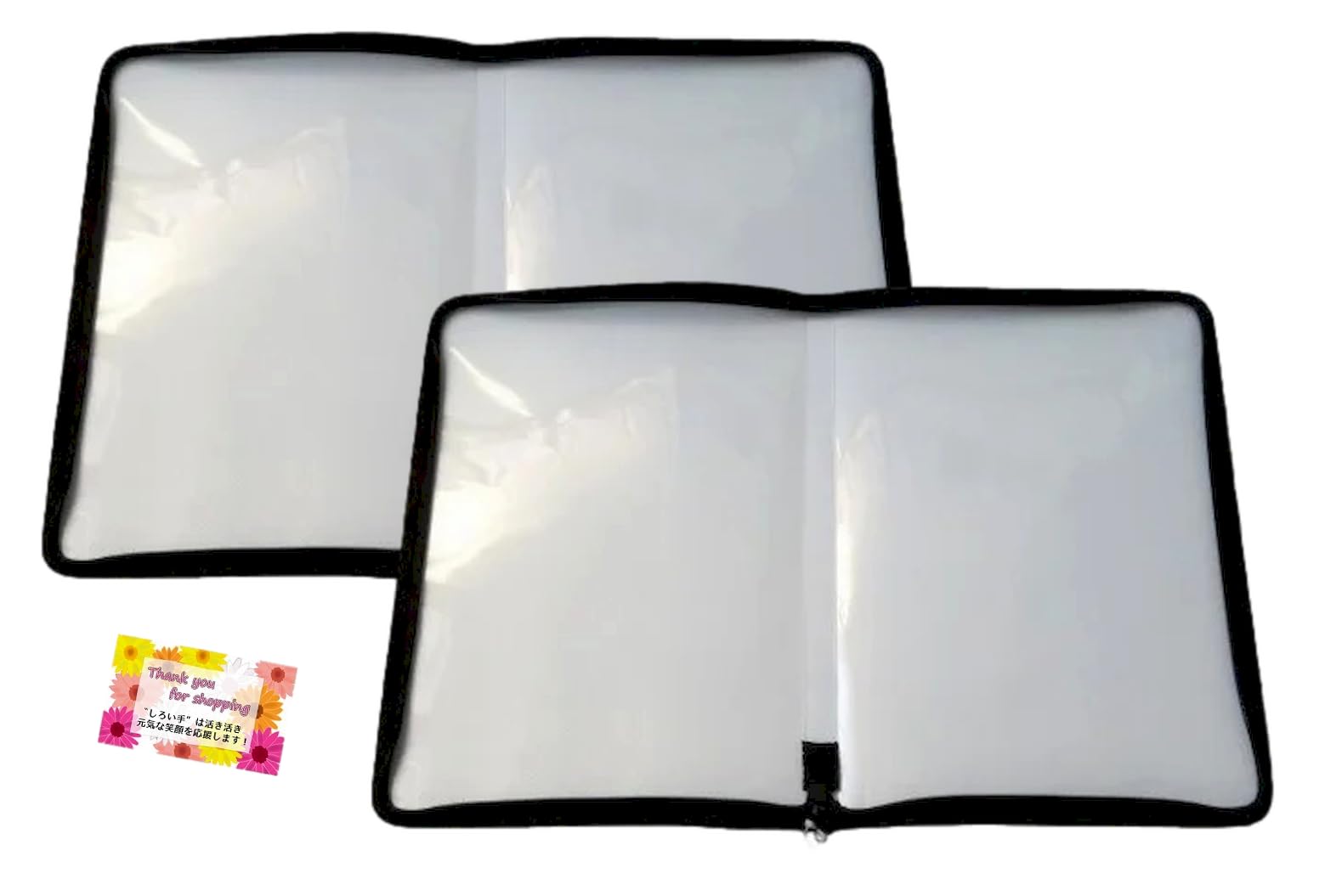 Amazon | 【書類の持ち運びや整理・収納に！】 ファスナー付ファイル